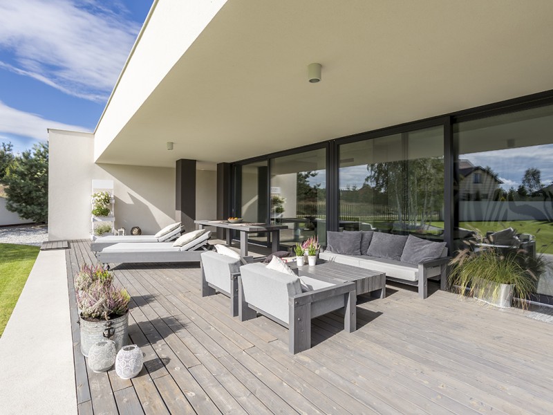 KLS Lift & Slide Patio Doors exterior view