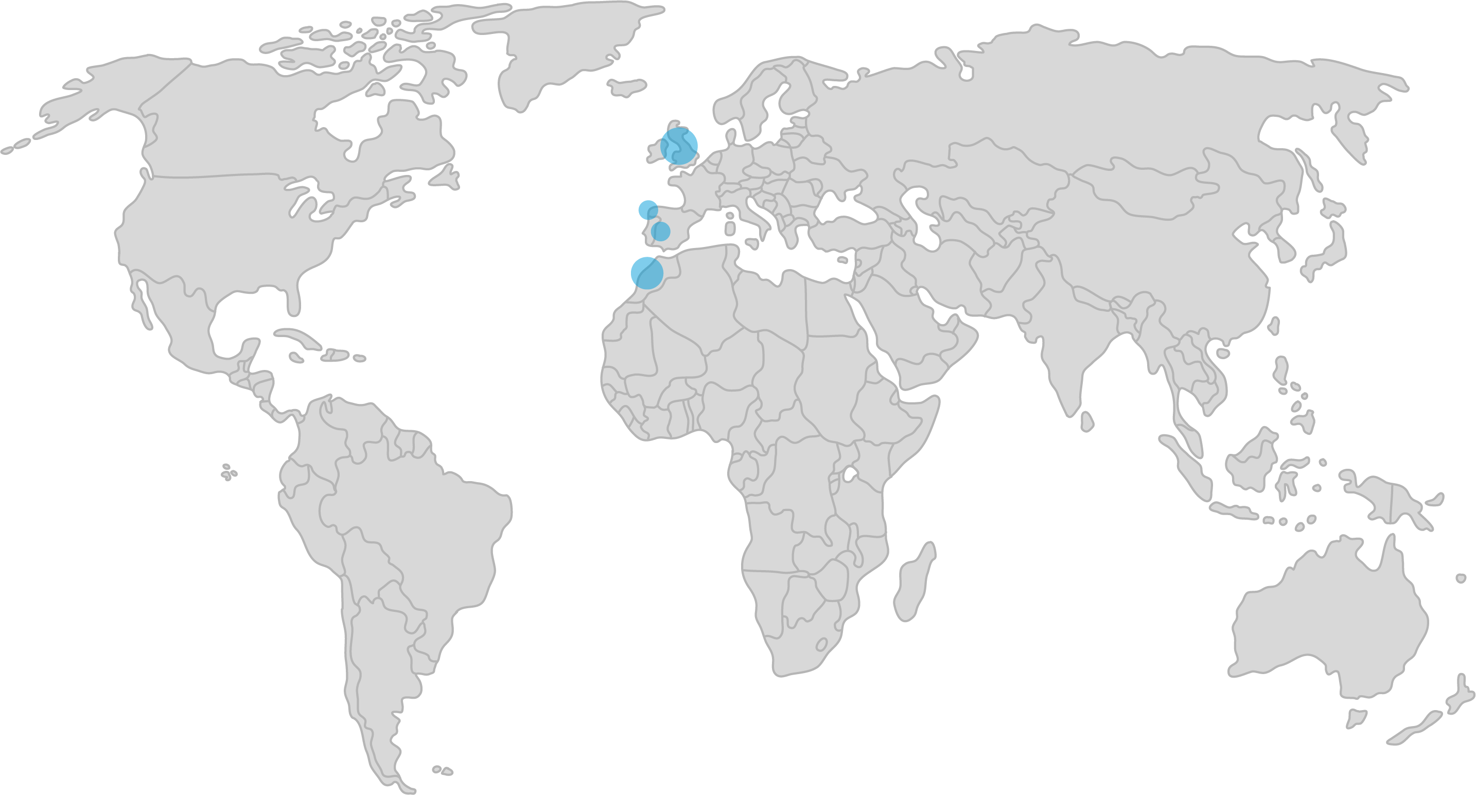 Global map - Morocco