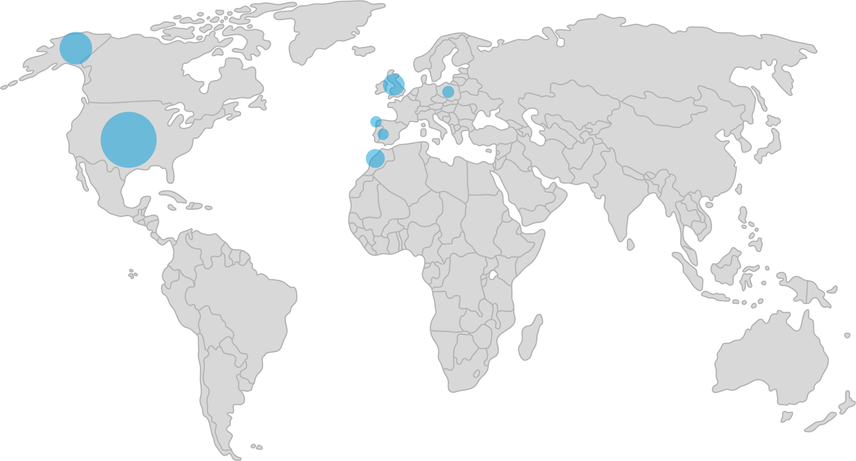 Global map - United States