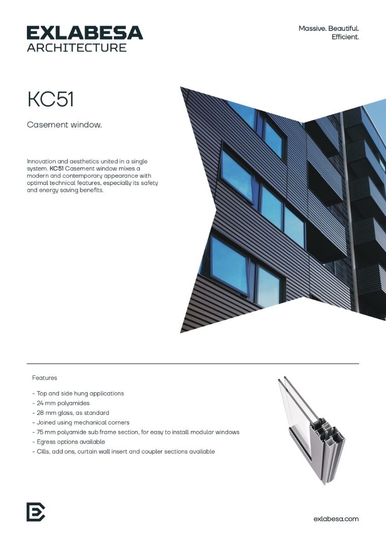KC51 casement window