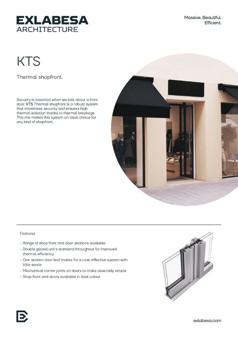 KTS Thermal Shopfront