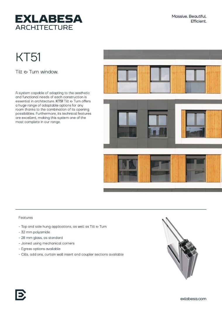 KT51 Tilt & Turn window