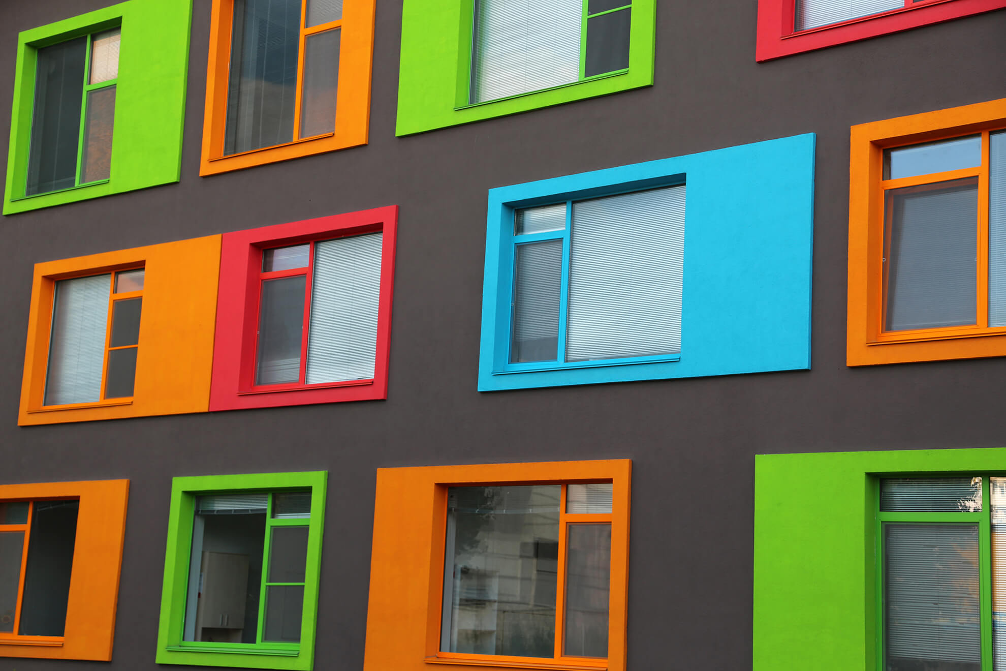 aluminium windows finishes